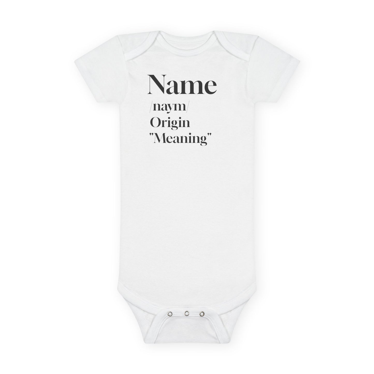 Essence Names Onesie®