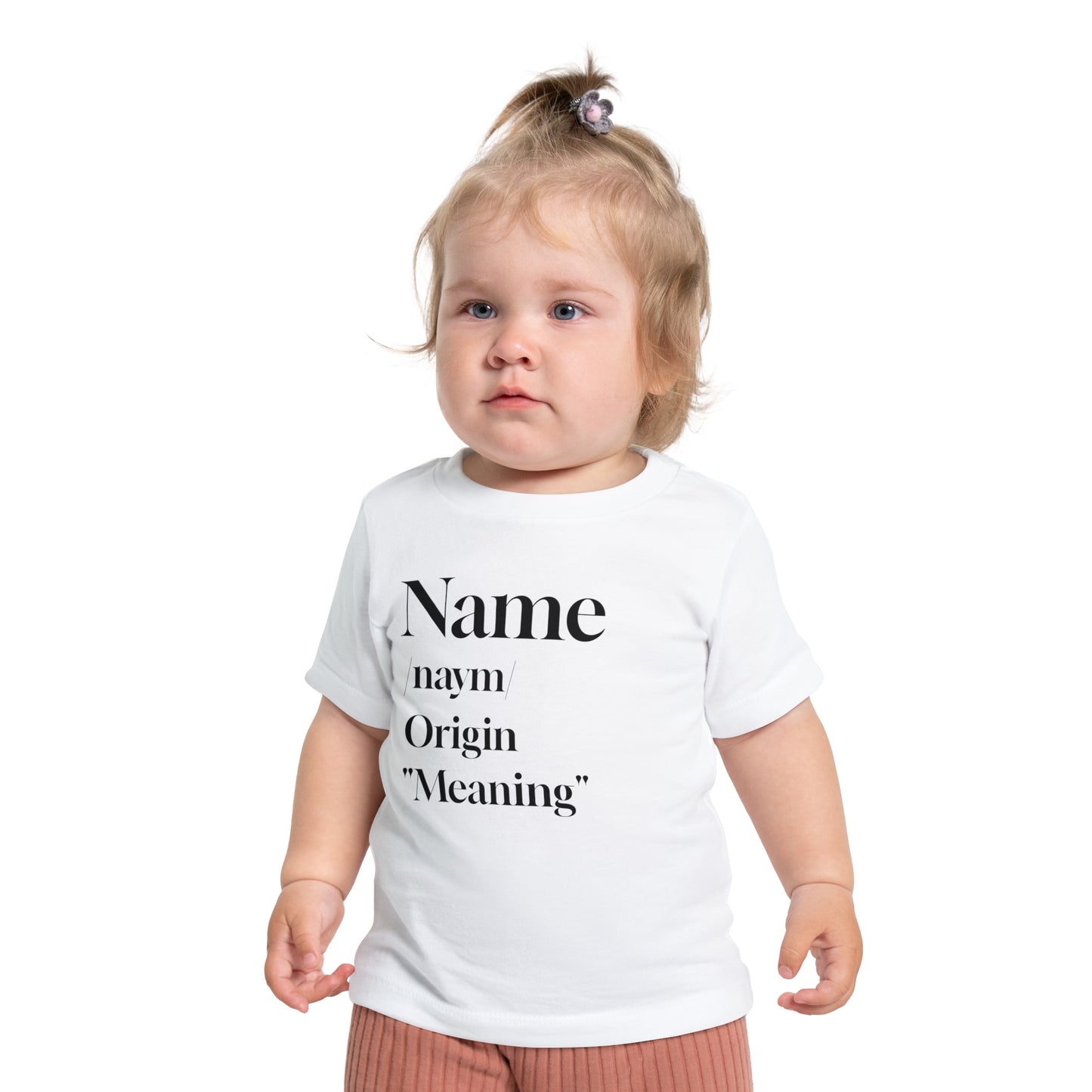 Essence Names Baby T-Shirt