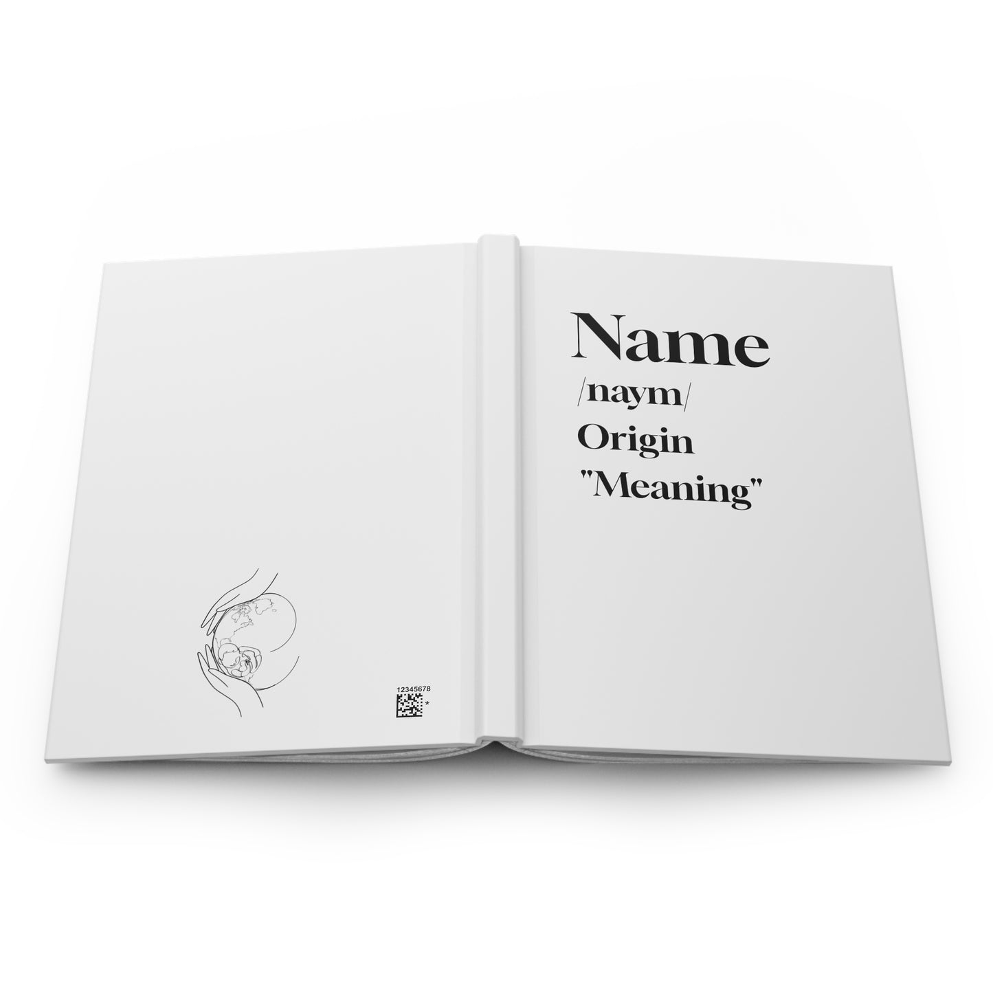 Essence Names Hardcover Journal