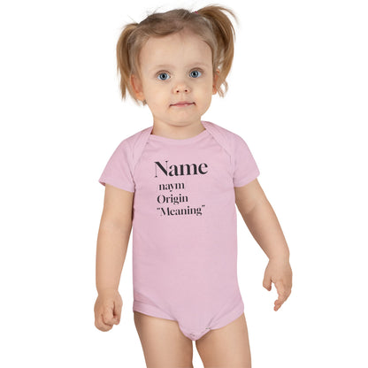 Essence Names Onesie®